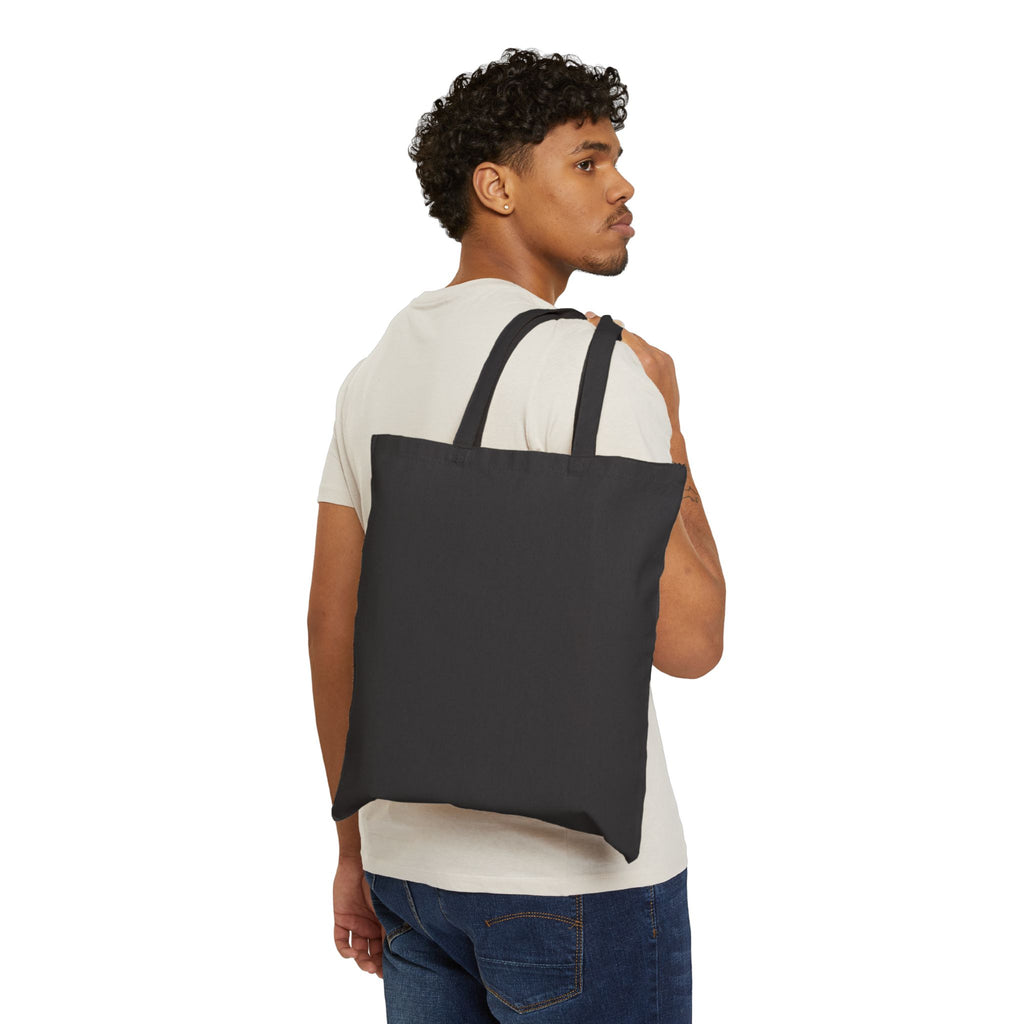Pray Wait Trust Cotton Tote Bag — Inspirational Christian Canvas Shopper