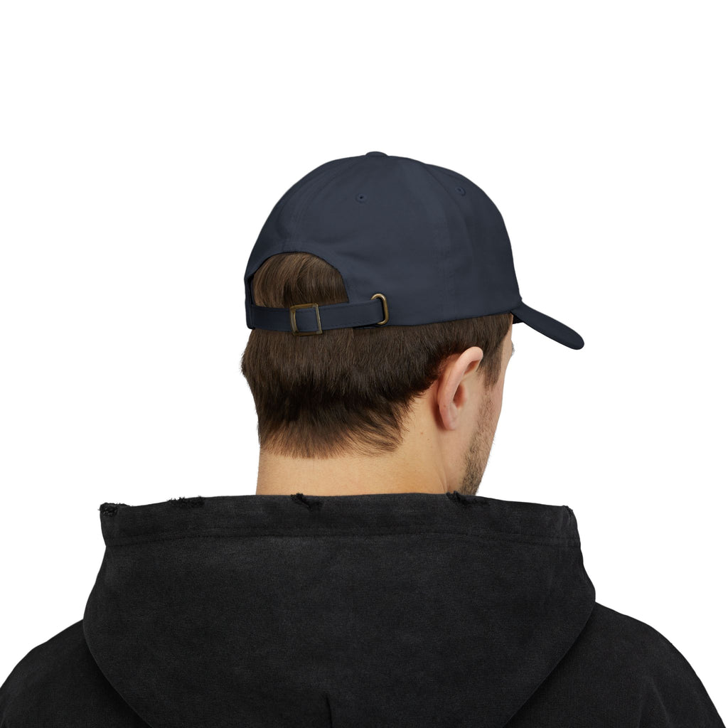 Dad Cap — Gold 'Kingdom' Embroidered Logo