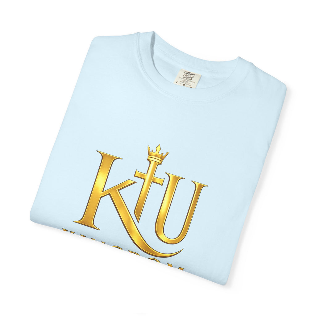 Kingdom Uprising T-Shirt — KU Gold Crest Christian Faith Tee