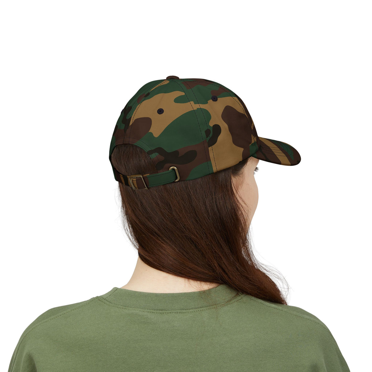 Dad Cap — Gold 'Kingdom' Embroidered Logo