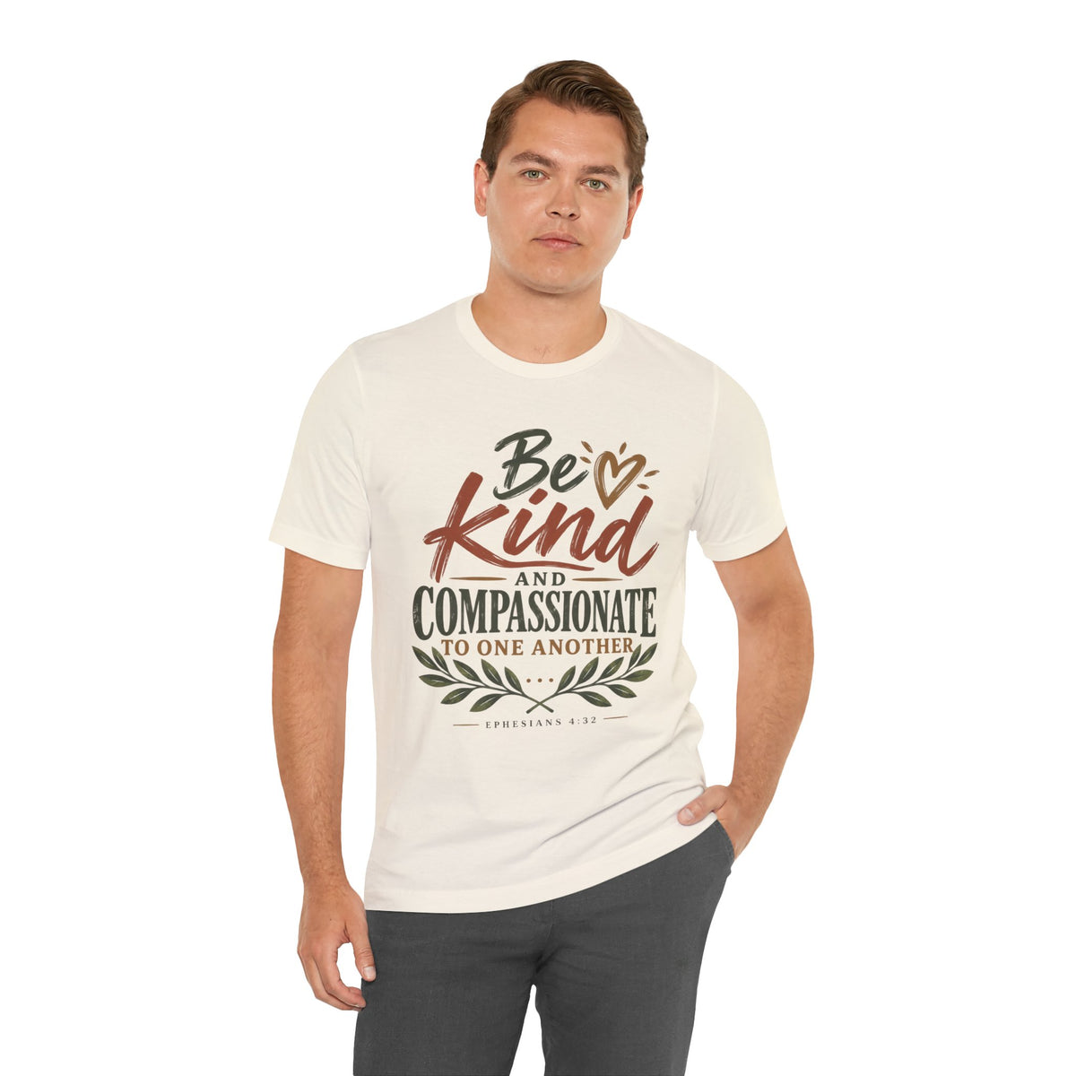 Be Kind and Compassionate Tee — Inspirational Positive Message Shirt