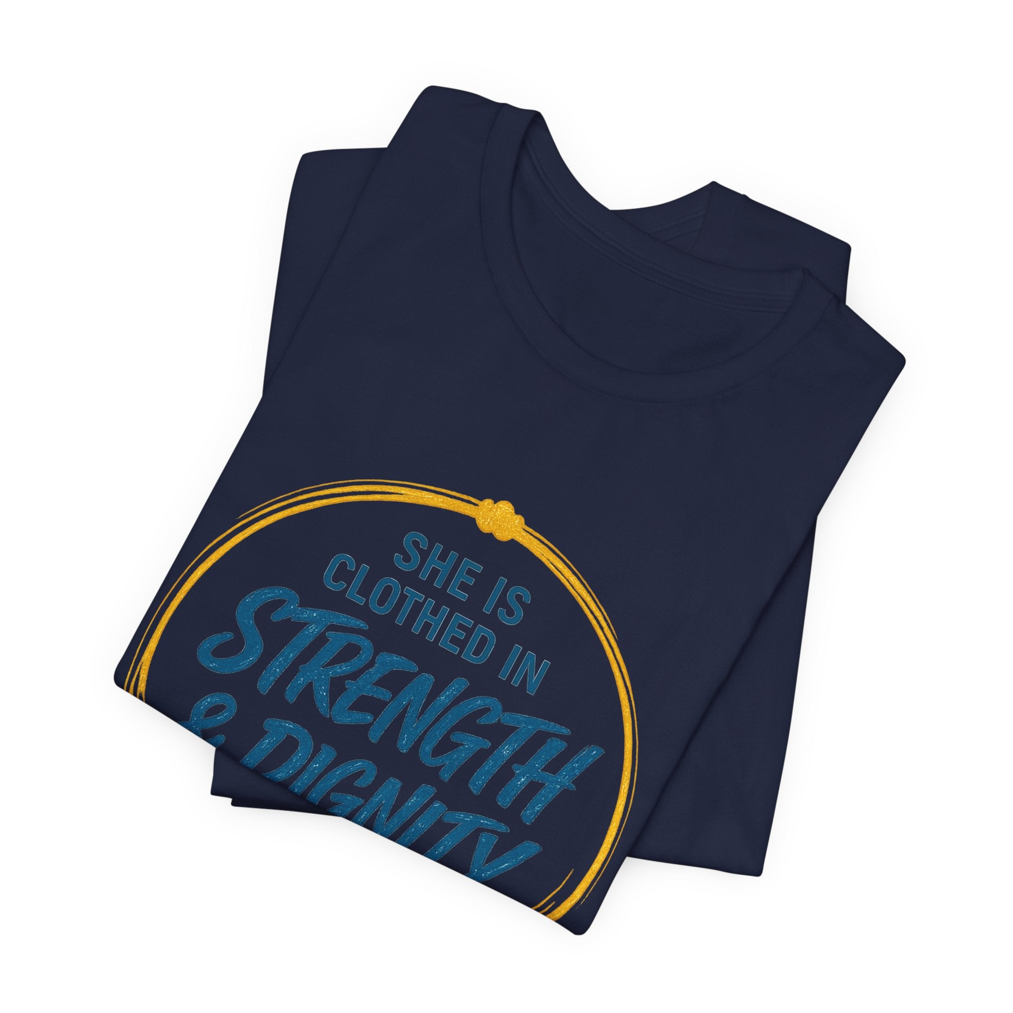 Strength & Dignity Tee — Christian Inspirational Women's Faith Shirt