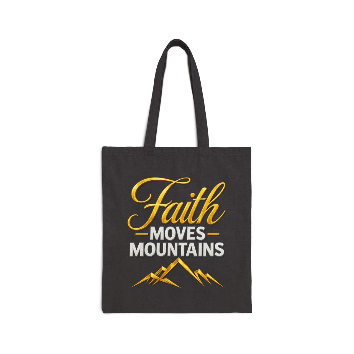 Faith Moves Mountains Tote Bag | Kingdom Uprising Christian Scripture
