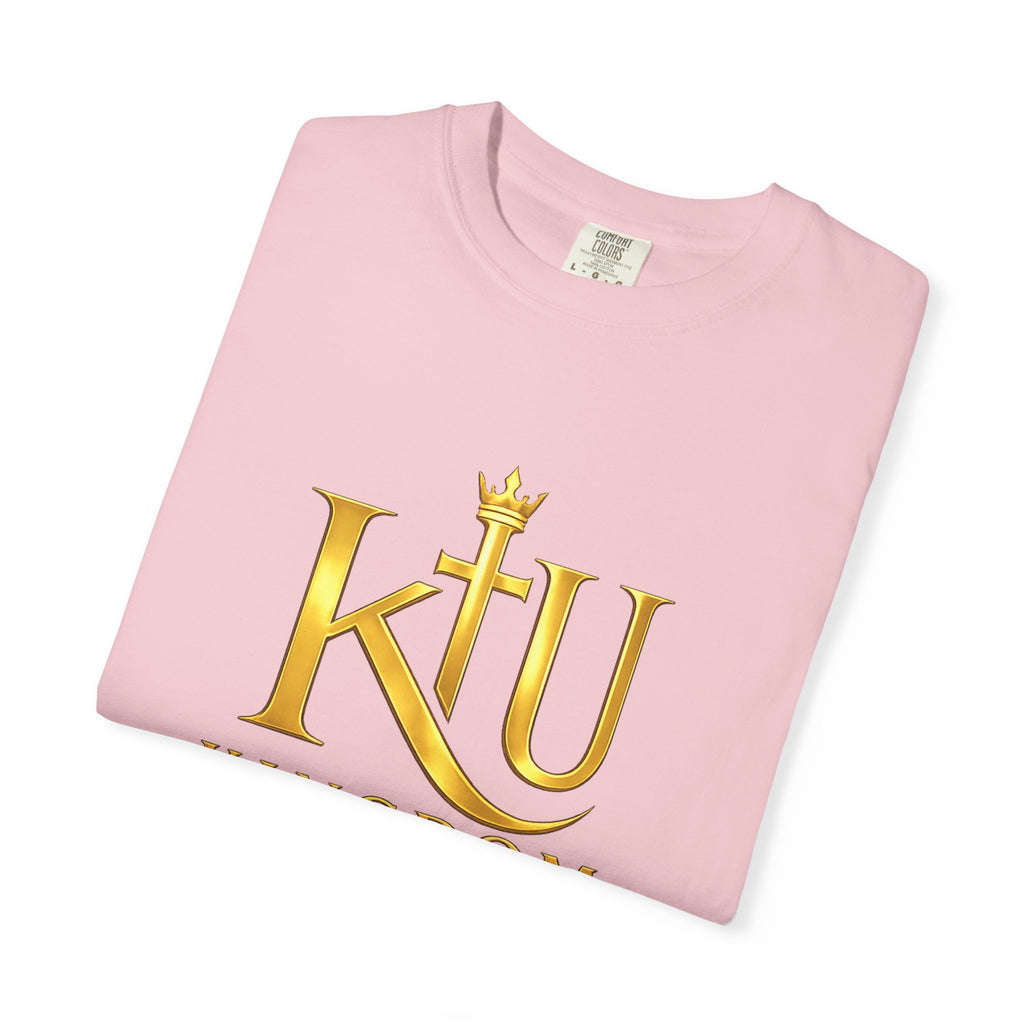 Kingdom Uprising T-Shirt — KU Gold Crest Christian Faith Tee