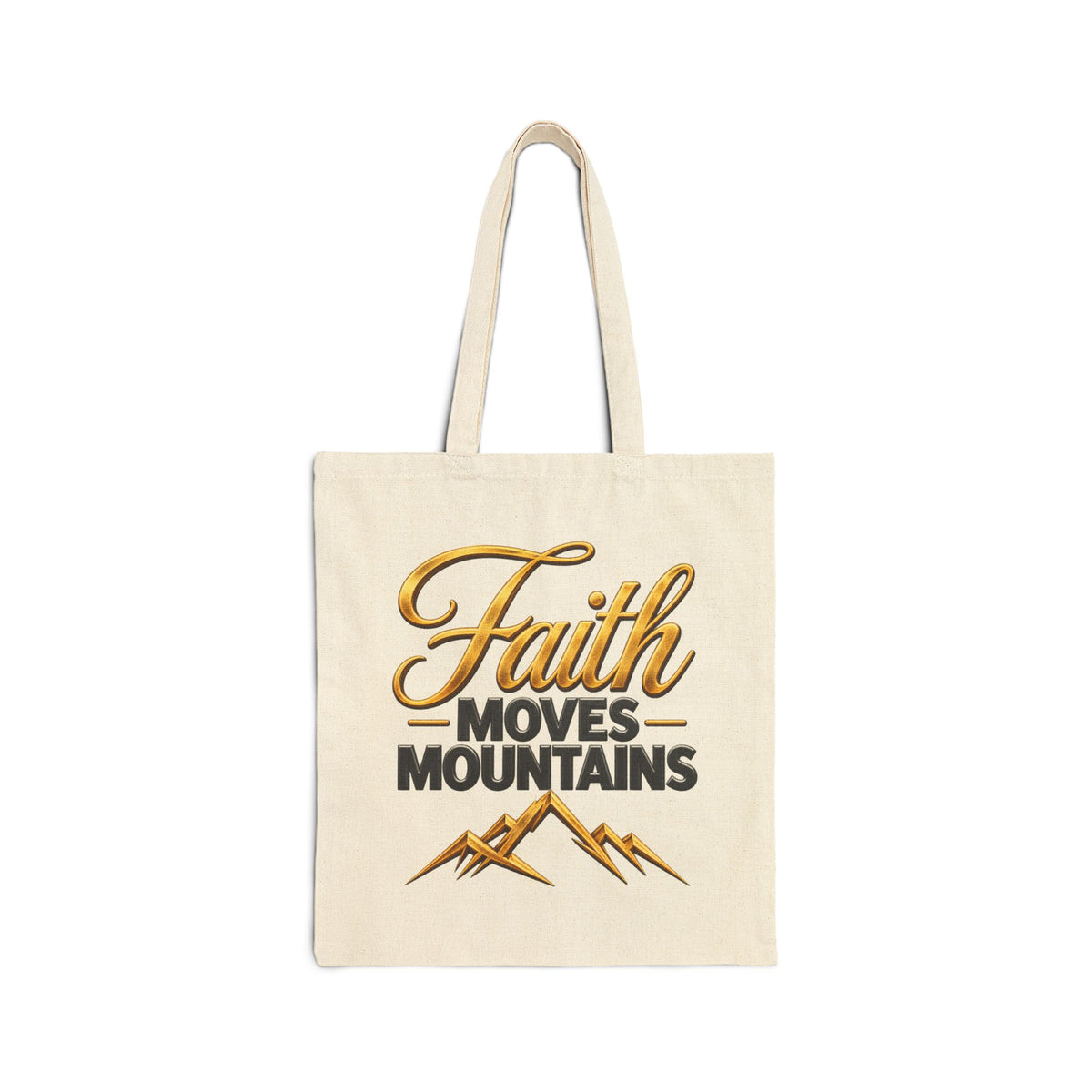 Faith Moves Mountains Tote Bag | Kingdom Uprising Christian Scripture