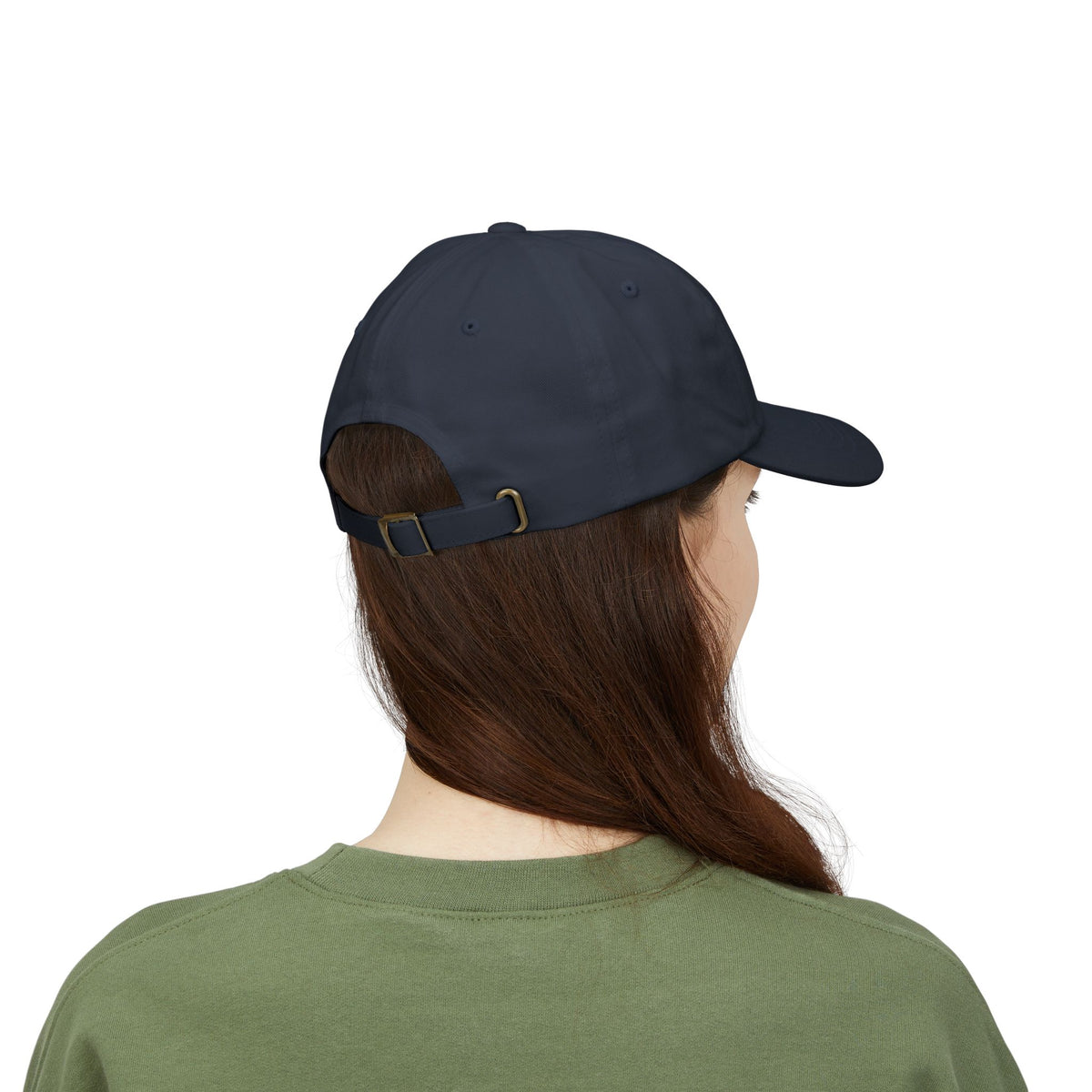 Dad Cap — Gold 'Kingdom' Embroidered Logo