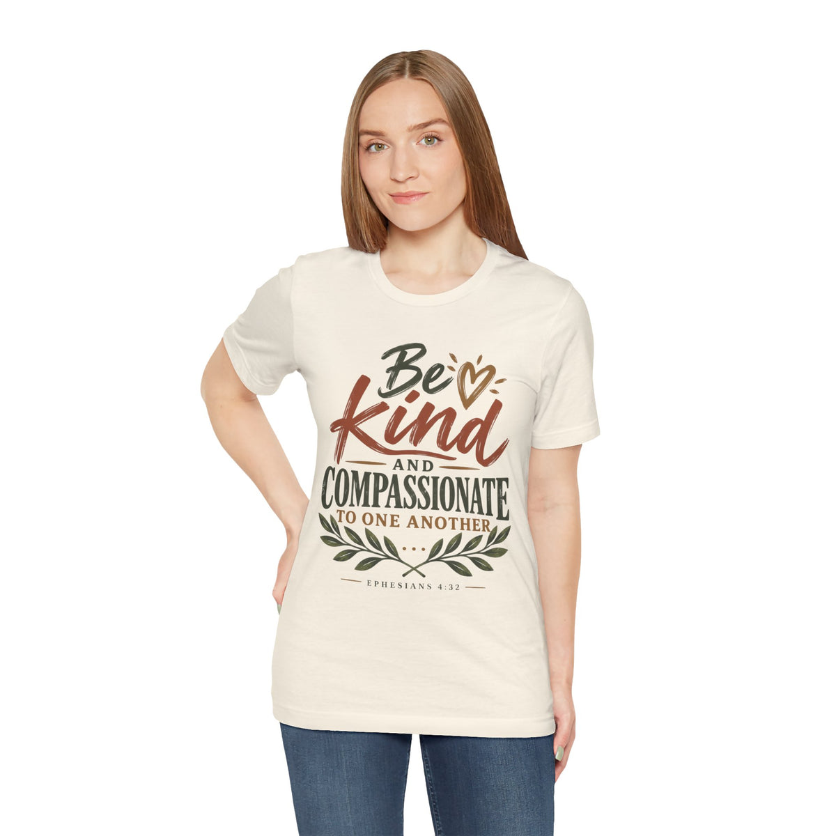 Be Kind and Compassionate Tee — Inspirational Positive Message Shirt